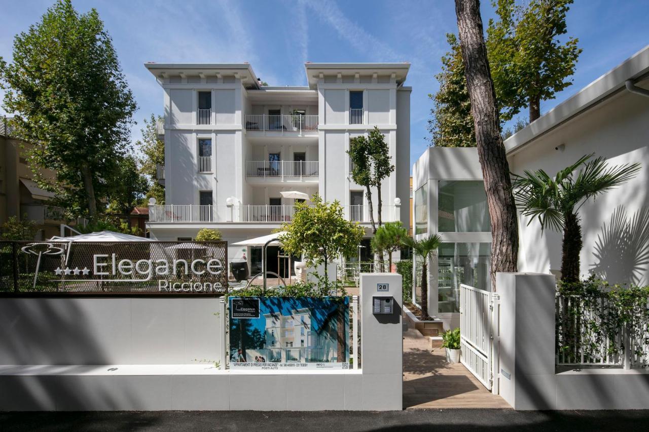 Aparthotel Elegance Riccione Exterior foto