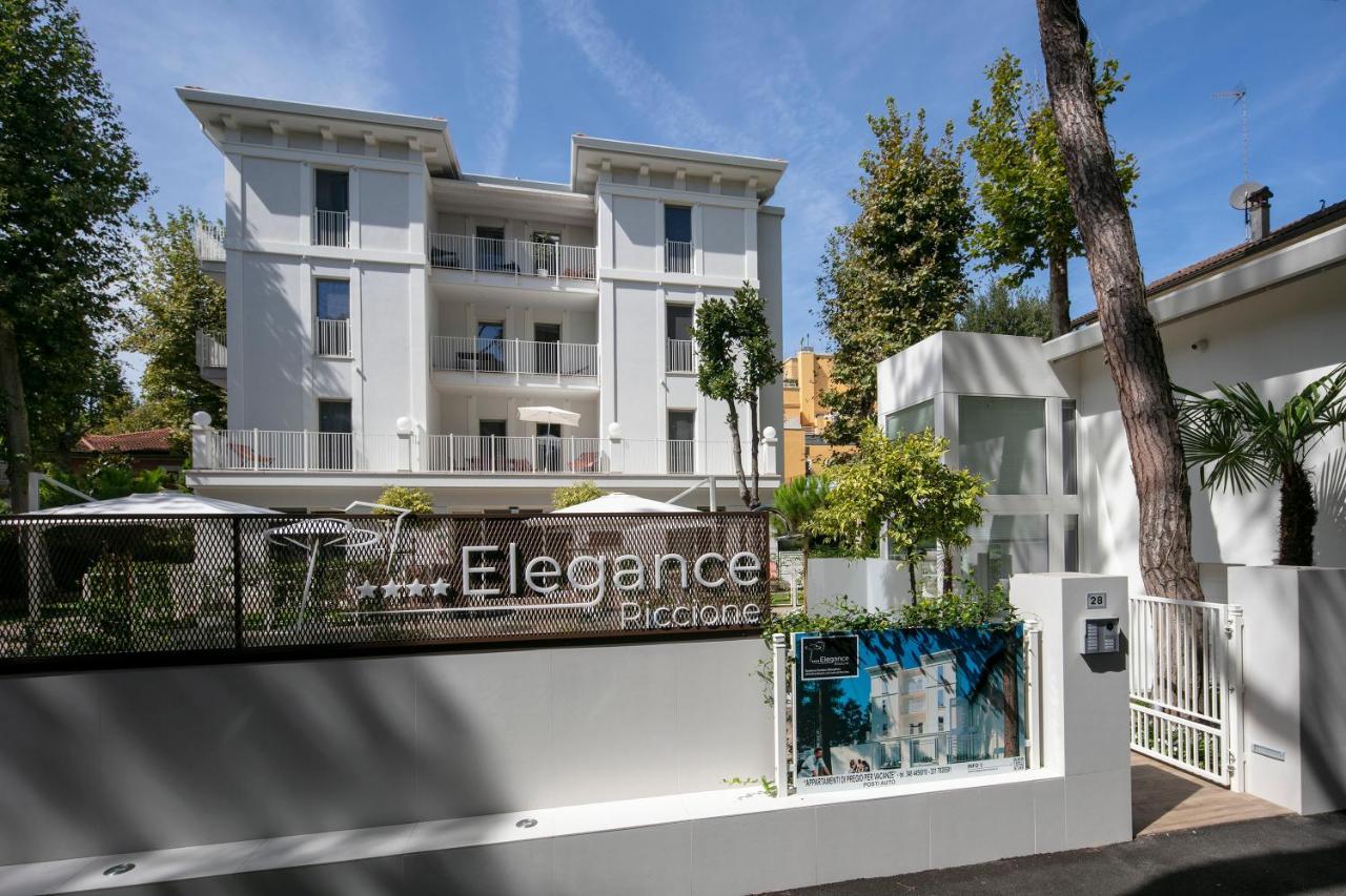 Aparthotel Elegance Riccione Exterior foto